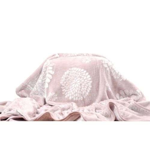 Blankets & Comforters Pure Mink Blanket Light Salmon color was